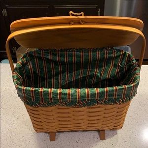 Longaberger Magazine Basket
